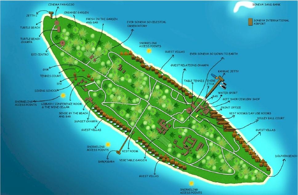 vaadhoo island maldives মানচিত্র
