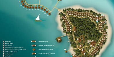 মানচিত্র এর baros maldives
