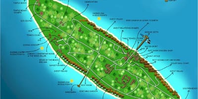 Vaadhoo island maldives মানচিত্র
